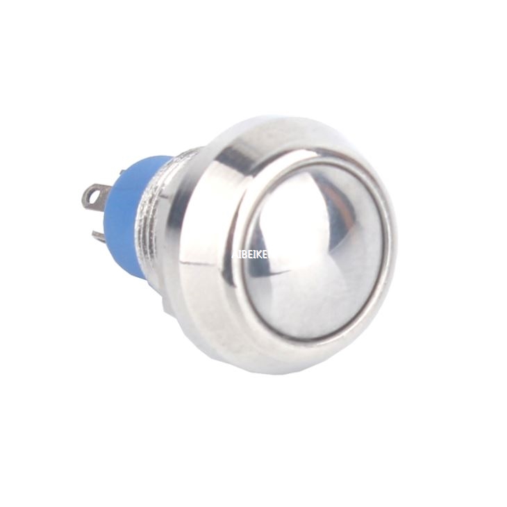 12mm Domed Head 1NO Switch Push Button