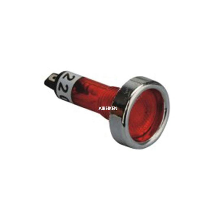 12mm with Metal Ring 220V Lamp