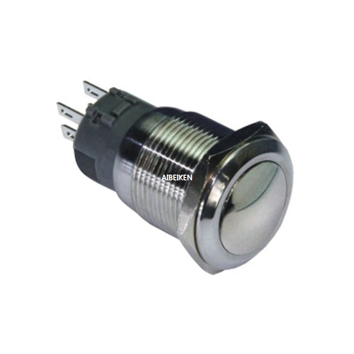 19mm 3 Pin Momentary Push Button Switch