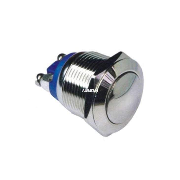 19mm Colorful Cover Metal Switch Pushbutton