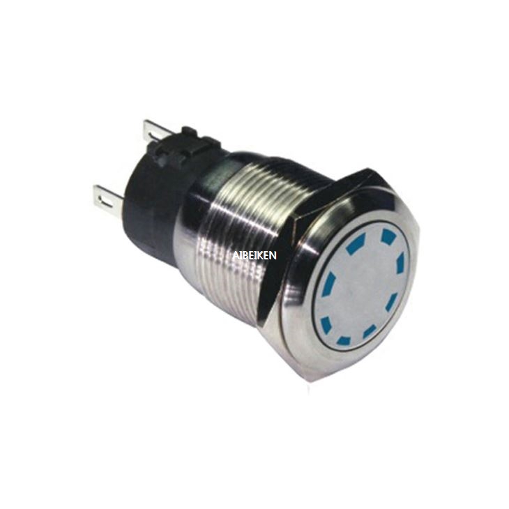 19mm Multipoint LED Push Button Reset Switch