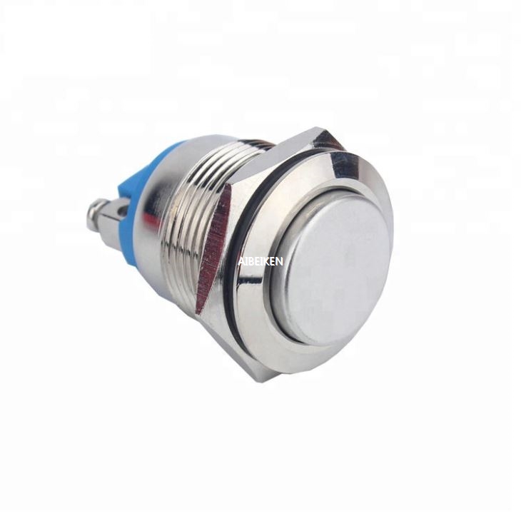 19mm Screw Terminal Push Button Switch