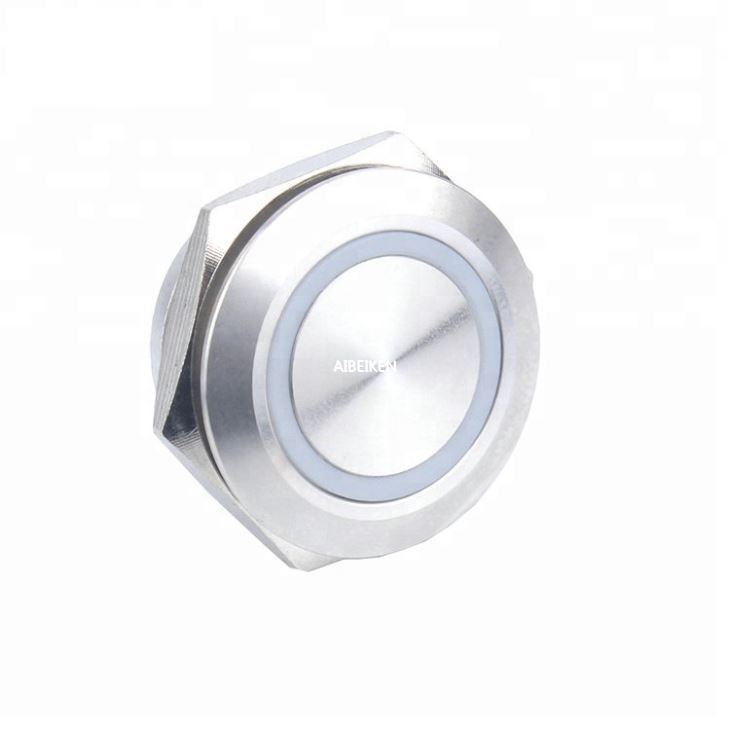 22mm 10mm Height LED Push Button Switch