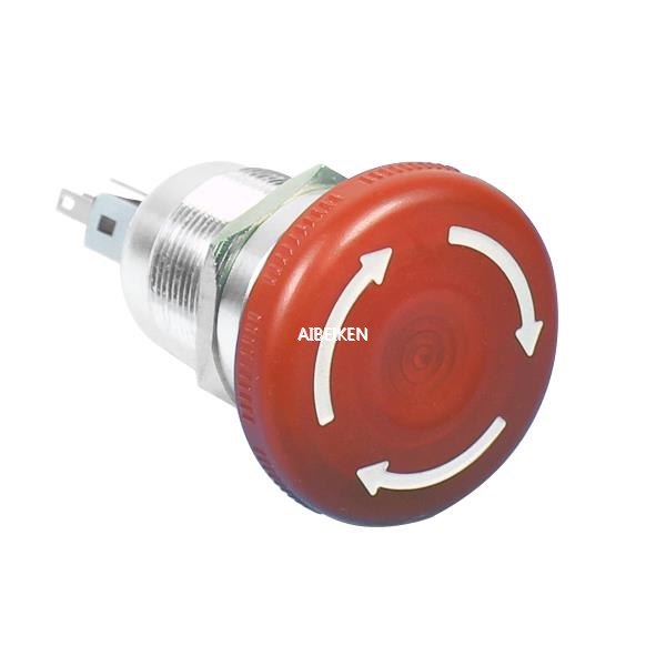 22mm Ring LED 1NO1NC Push Button Switch