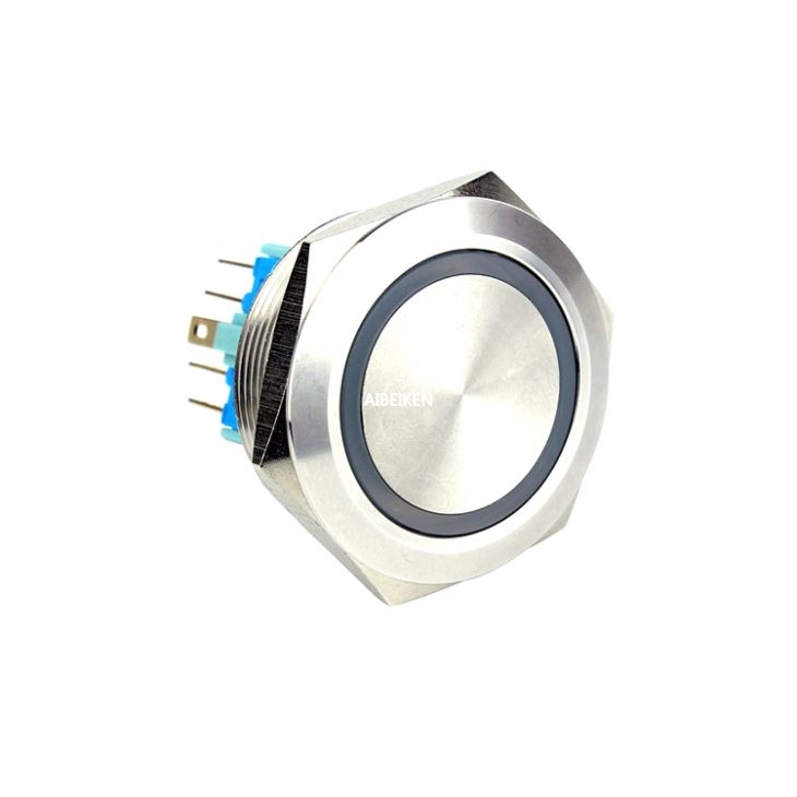 28mm LED Illuminated Push Button Switch