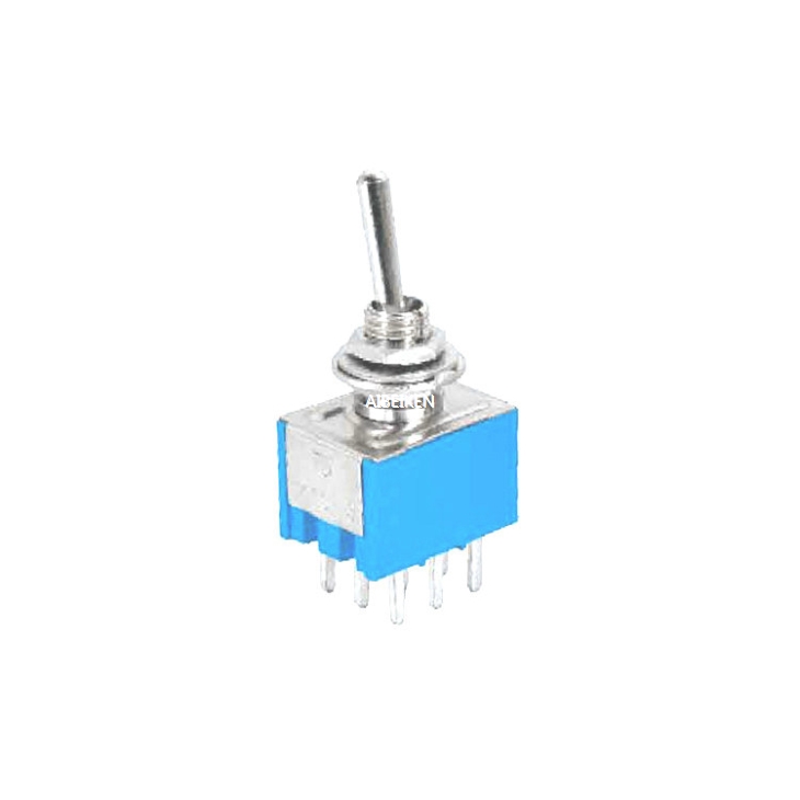 3PDT ON-ON 2 Position 9 Pin Mini Toggle Switch
