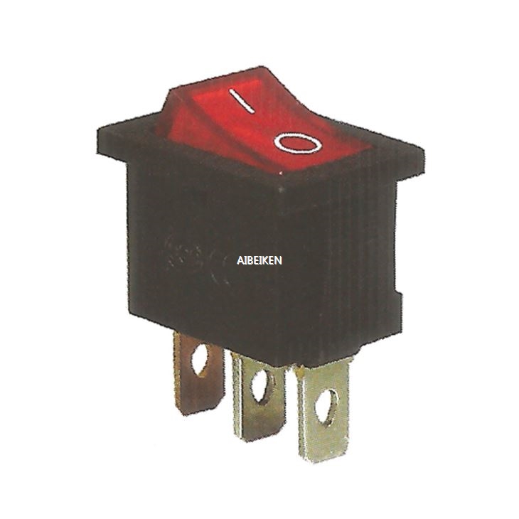 KCD1 Rocker Switch with Light Indicator