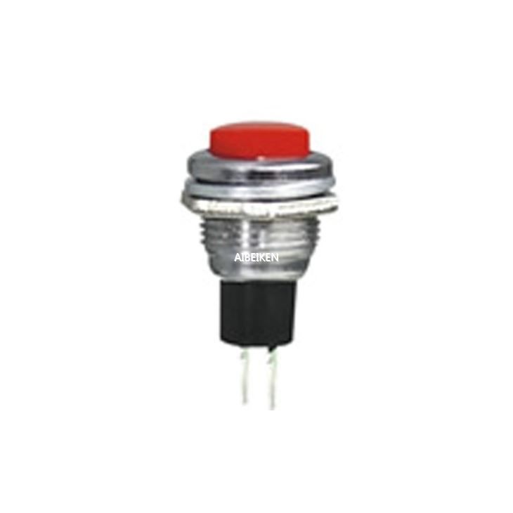 OFF-ON 2Pin Non-Self-locking 12mm Button Switch