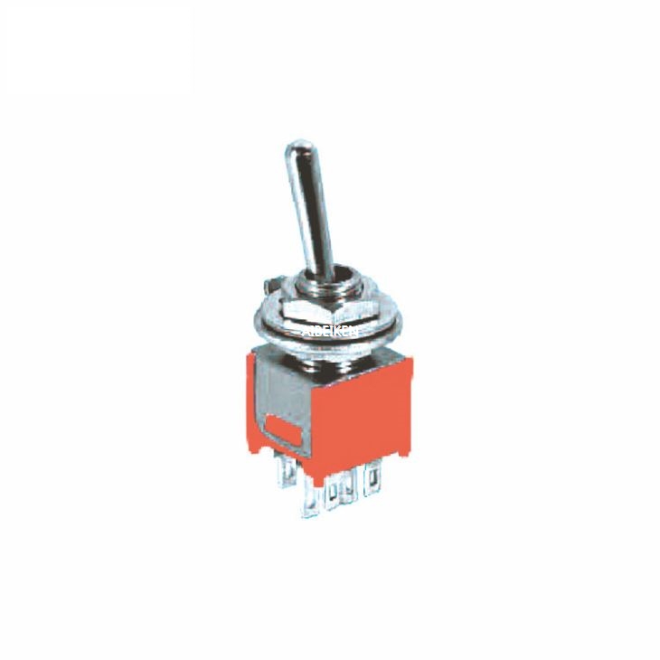 ON OFF ON 3 Position Latching Miniature Toggle Switch