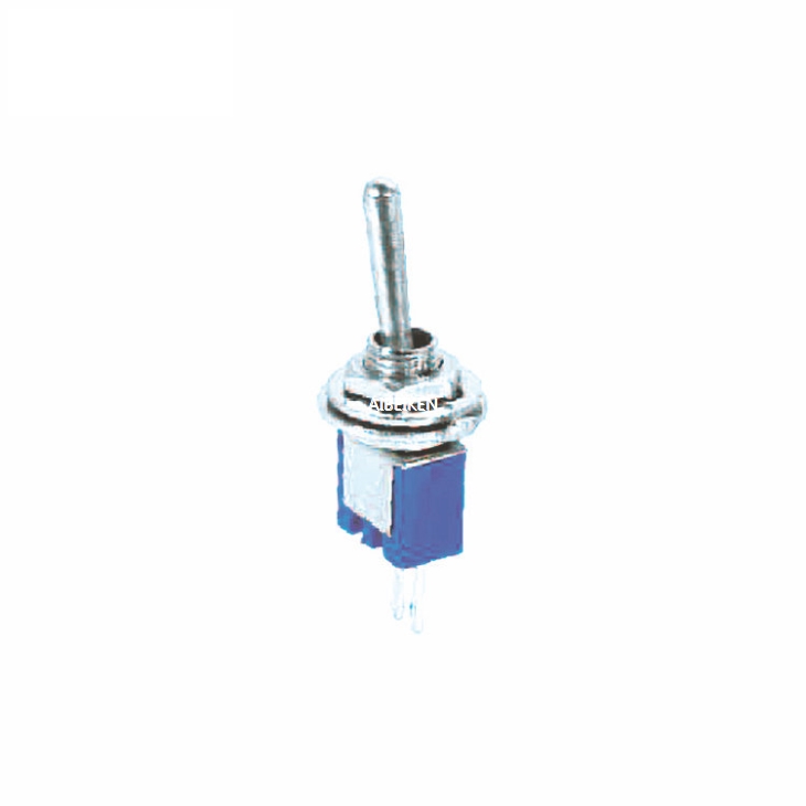 ON-OFF SPST PC Terminal Mini Toggle Switch