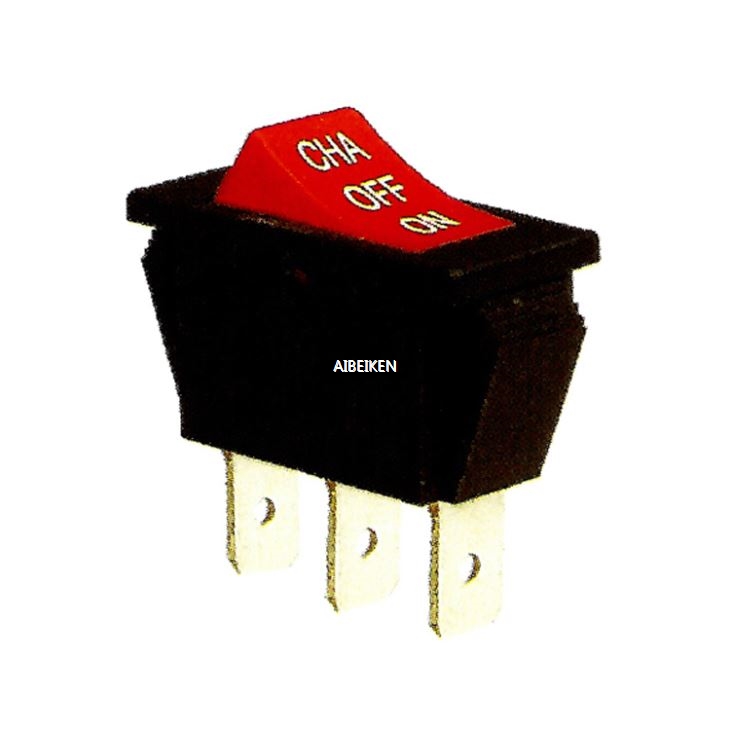 ON-ON IP40 3Pins Electrical Rocker Switch