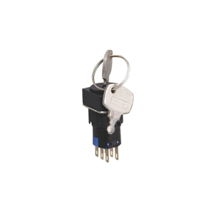 16mm ON-ON 250V Push Button Switch with Key