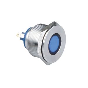 Flat 28mm LED Signal Lamp 24V