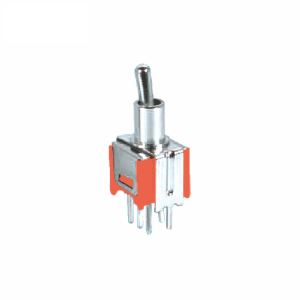ON-ON DPDT 6Pins Short Handle Toggle Switch
