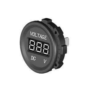 Socket Car Voltmeter