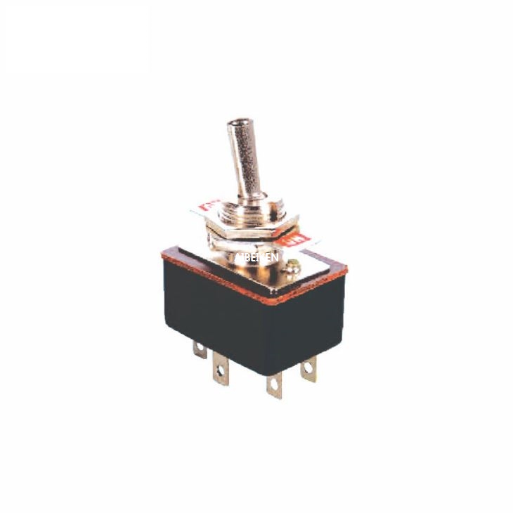 Spring Loaded ON-ON 6P Electrical Toggle Switch