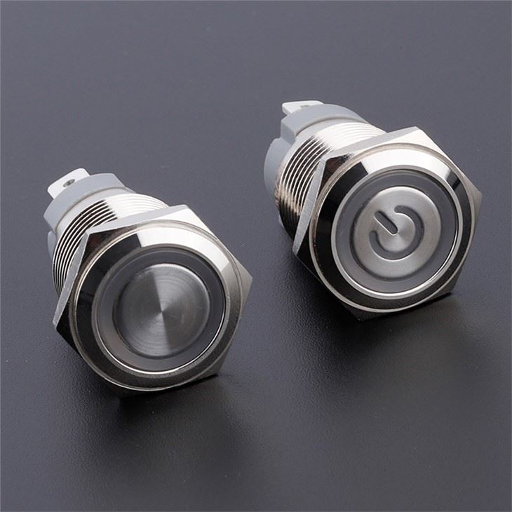 16mm Push Button Halo Switch