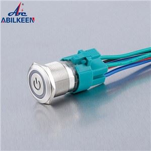 22mm Push Button Car Switch